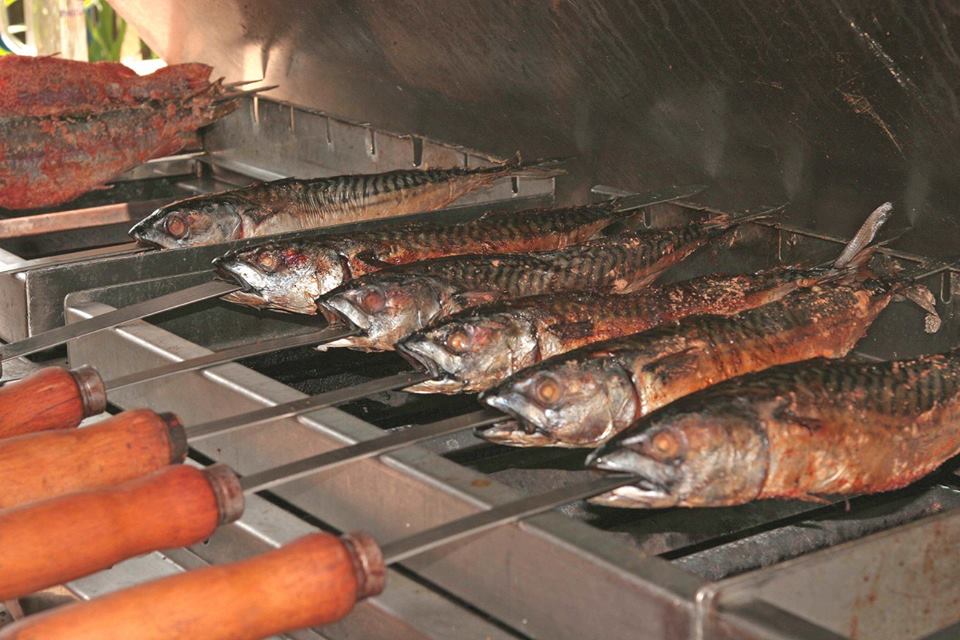 Gegrillter Fisch